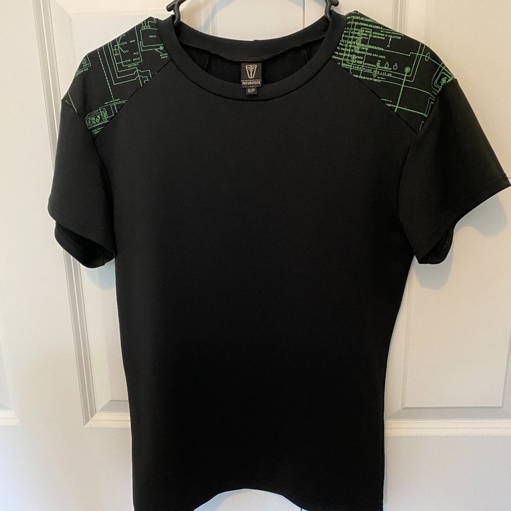 Futurstate Cyber Goth Industrial Sci-Fi Top